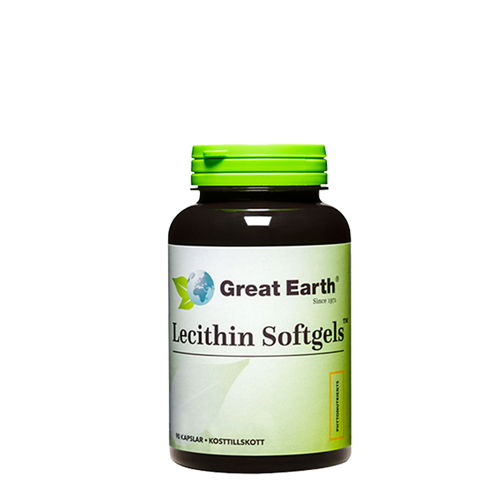 Bild av Lecithin Softgels 1200 mg, 90 kapslar