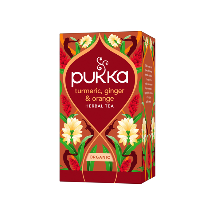 Örtte Turmeric, Ginger & Orange EKO 20 st