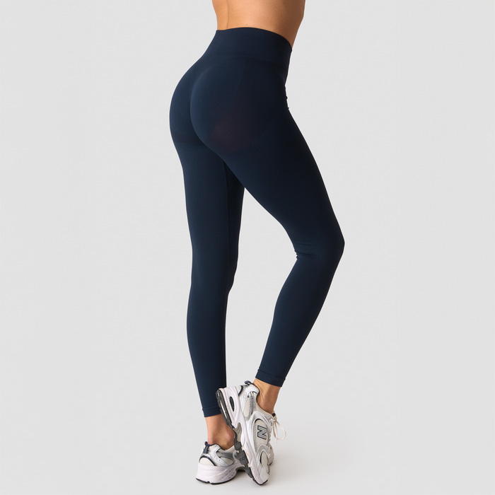 Smooth Seamless Tights M&ouml;rkbl&aring;