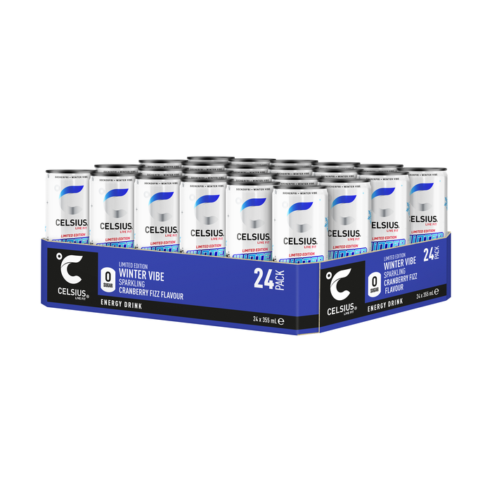 24 x Celsius, 355 ml 2 kr pant