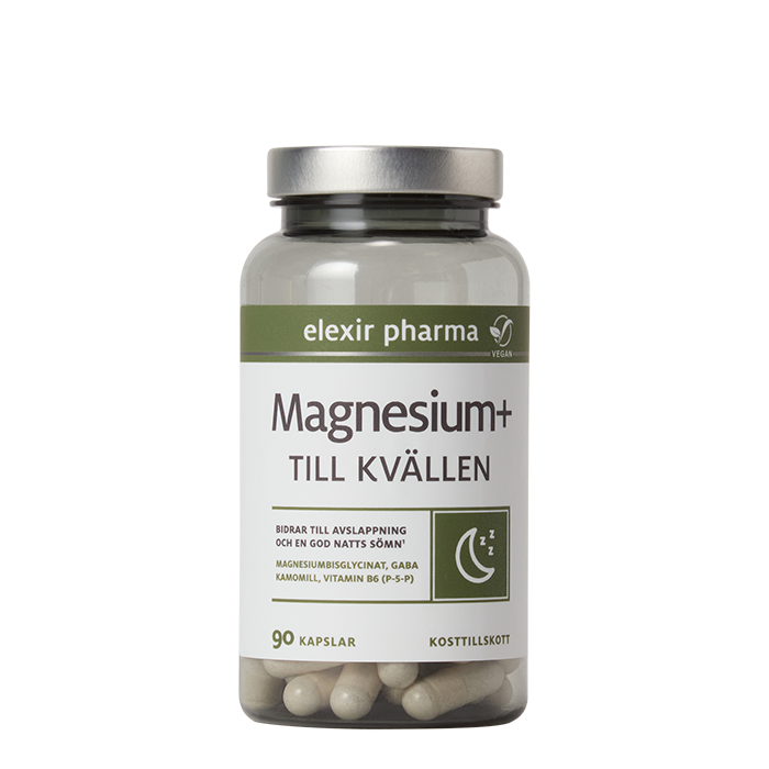 Magnesium+ Till kvällen 90 kapslar