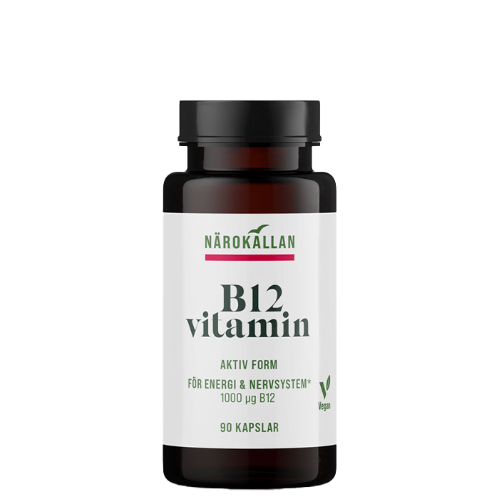 B12 1000 mcg 90 kapslar