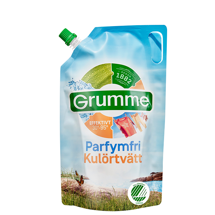 Bild av Grumme Flytande Kulörtvätt Sensitive, 800 ml