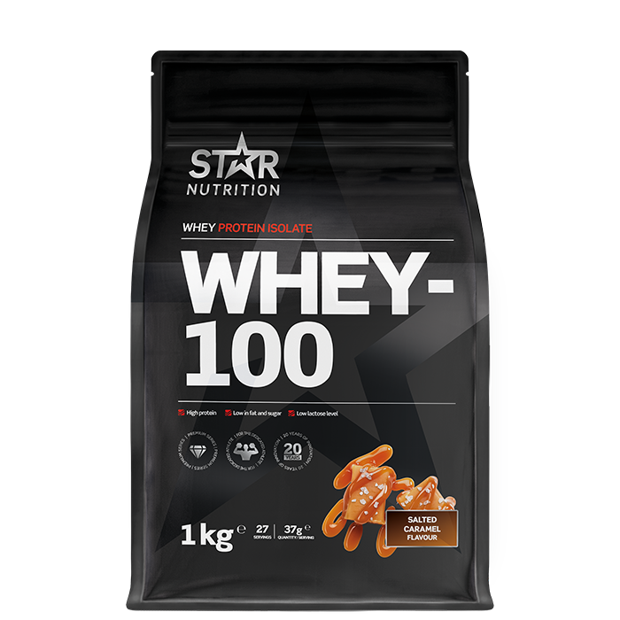 Whey-100 Vassleprotein 1 kg