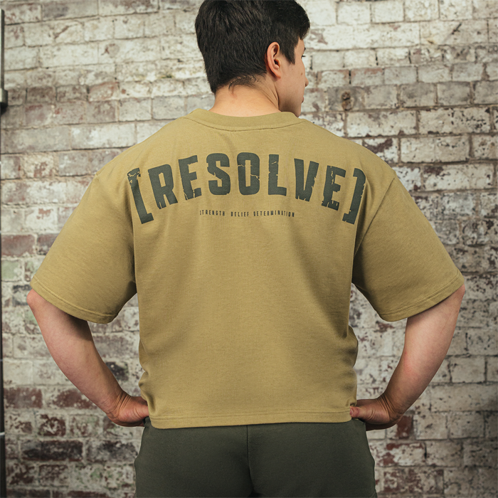 Resolve Oversized T-shirt Unisex Sand