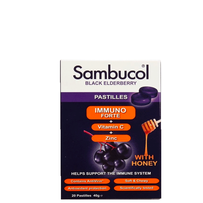 Sambucol Pastiller, 20 st